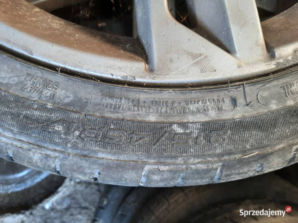 Fiat Stilo Bravo II ITD komplet kół alufelgi R17 Samochodowe łódzkie Ksawerów