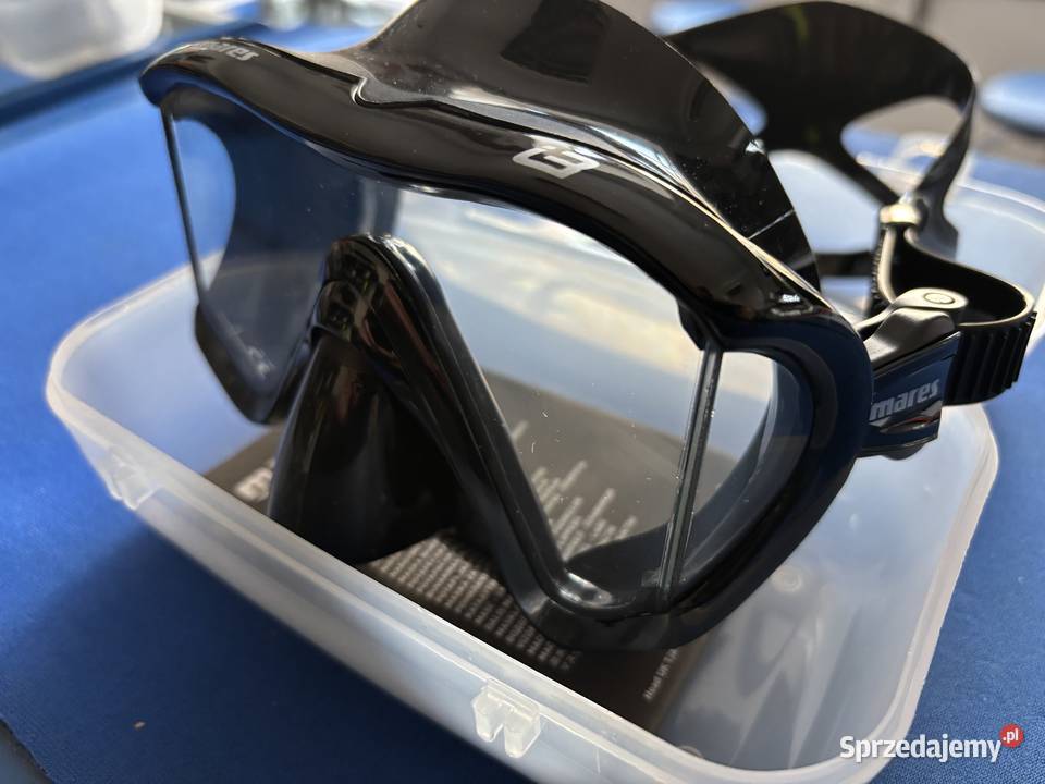 Maska do nurkowania Mares i3 czarny silikon