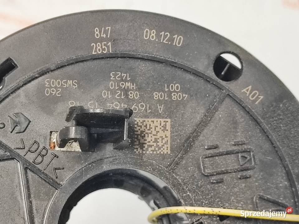 MERCEDES W245 I LIFT AIRBAG taśma zwijak osobowe Kielce