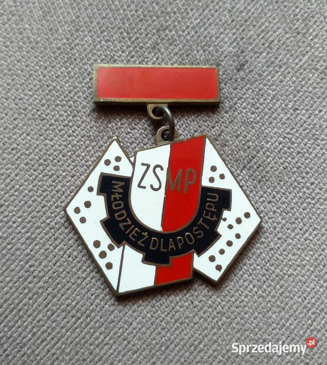 ODZNAKA ZSMP MŁODZIEŻ POSTĘPU Piszczac