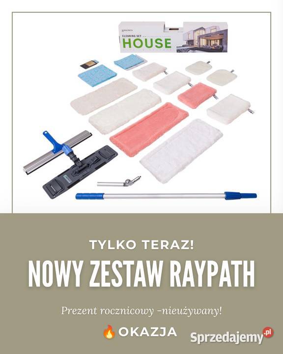 Nowy zestaw Raypath Pro 50 taniej sprzątanie bez Lublin