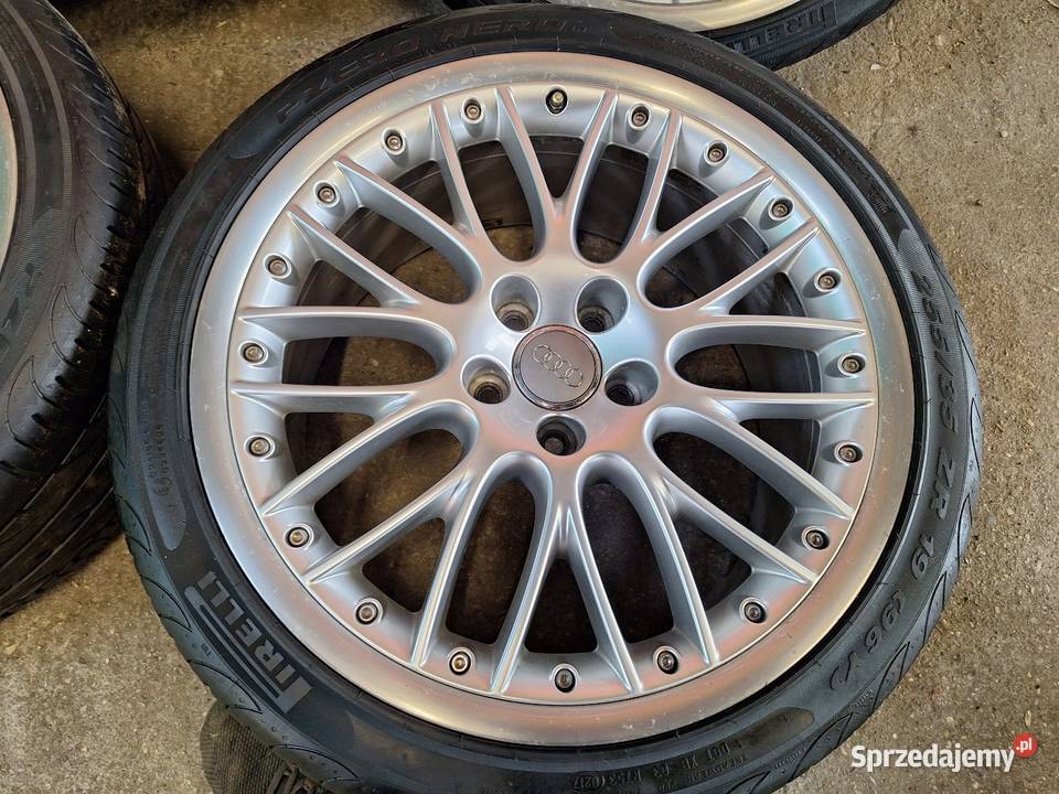 Alufelgi 5x112 19 BBS AUDI A6C6 koła Średnica 19" Samochodowe kujawsko-pomorskie Choceń