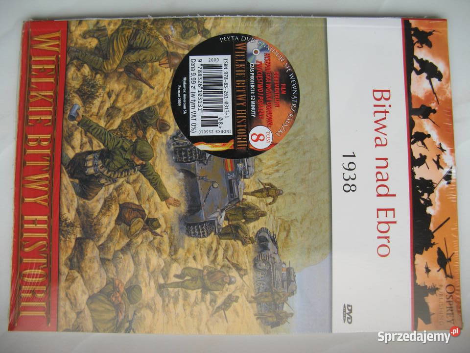 Osprey Bitwa Ebro 1938 książka film DVDNowa Poznań sprzedam