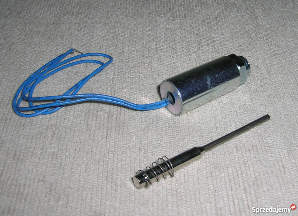 Elektromagnes pchający 12V 11N 20x49mm Pozostałe mazowieckie Wyszków sprzedam