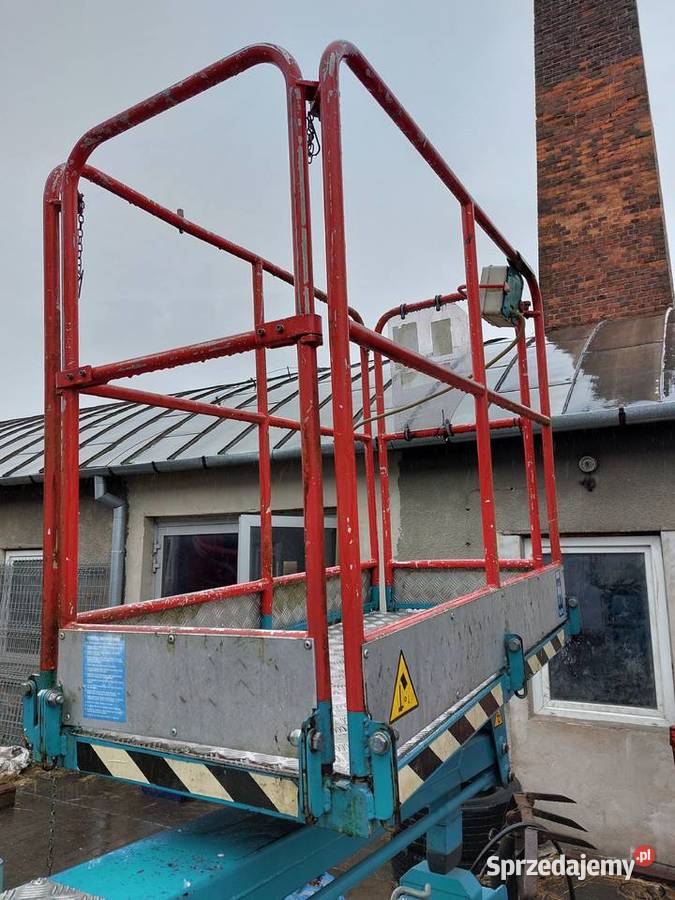 Zwyżka podnośnik koszowy gąsienice nożycowy 73m nie