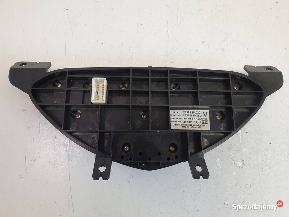 Nissan Primera P12 PANEL KLIMATYZACJI nawiewu osobowe lubelskie Janów sprzedam
