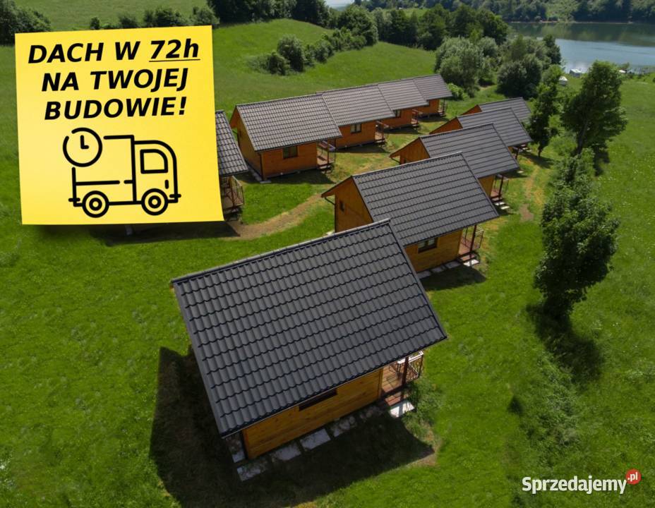 Pokrycia dachowe w 72h Dach ekspress Sanok