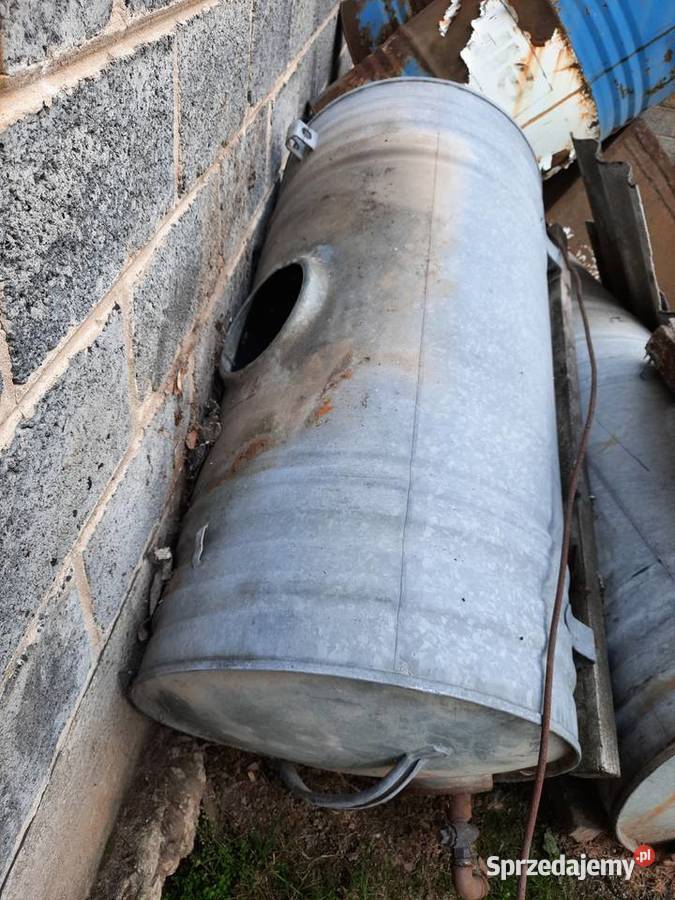 Beczka ocynkowana 400 litrów Pozostałe Rolnictwo
