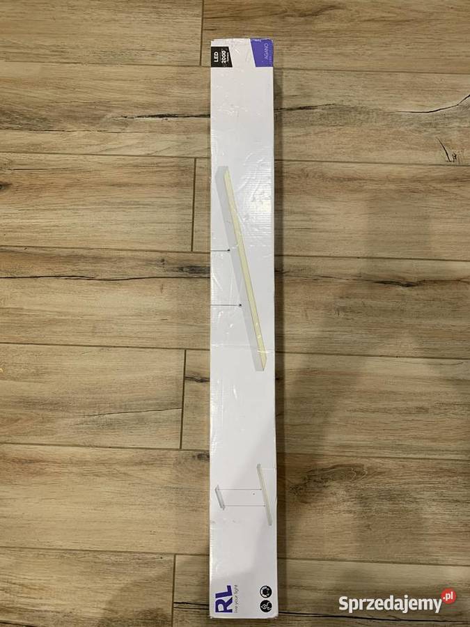 Duża Lampa Wisząca LED metal 18 W Biały Mat Stalowa Wola