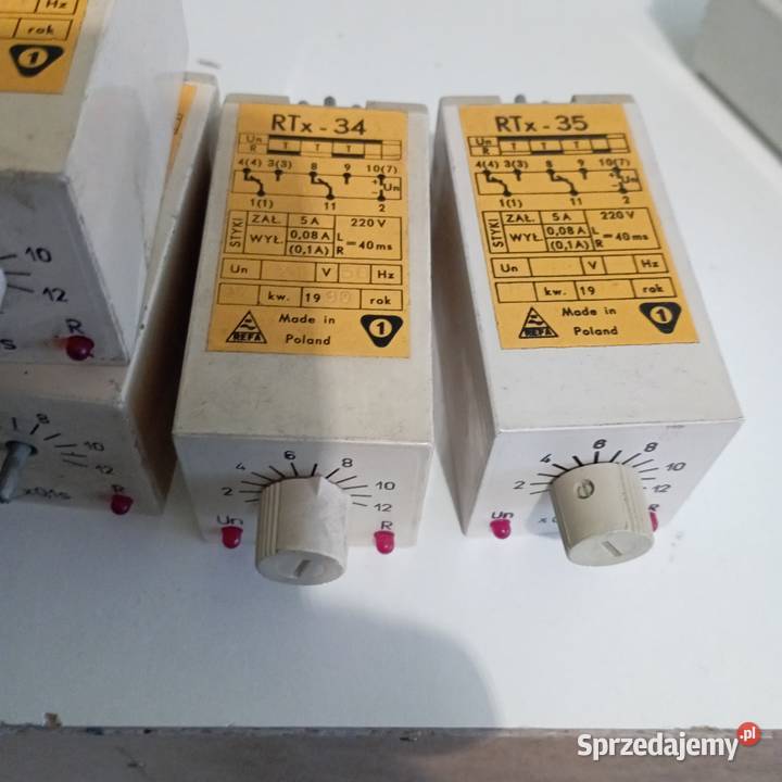 Przekaźniki czasowe rtx dolnośląskie Wrocław