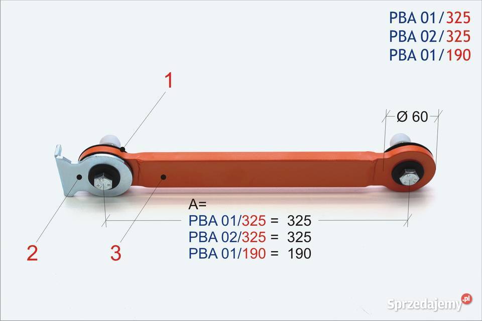 siłownik ramienia przegubowego PBA 01190 Pozostałe Katowice
