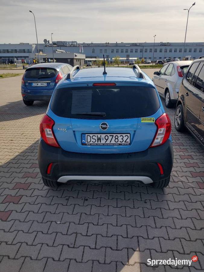Opel Karl Rock 10 welurowa tapicerka Świdnica
