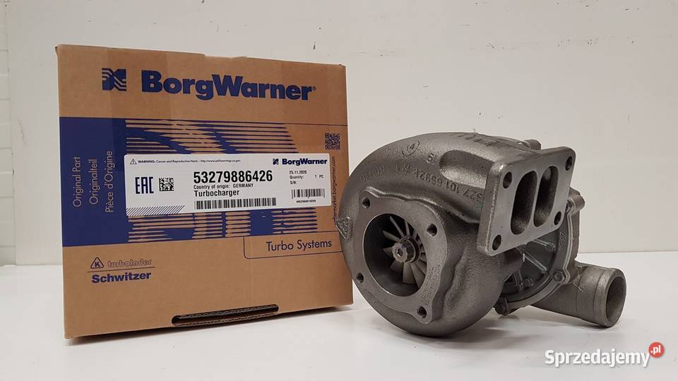 Turbosprężarka BorgWarner KKK 53279886426 Siedlce
