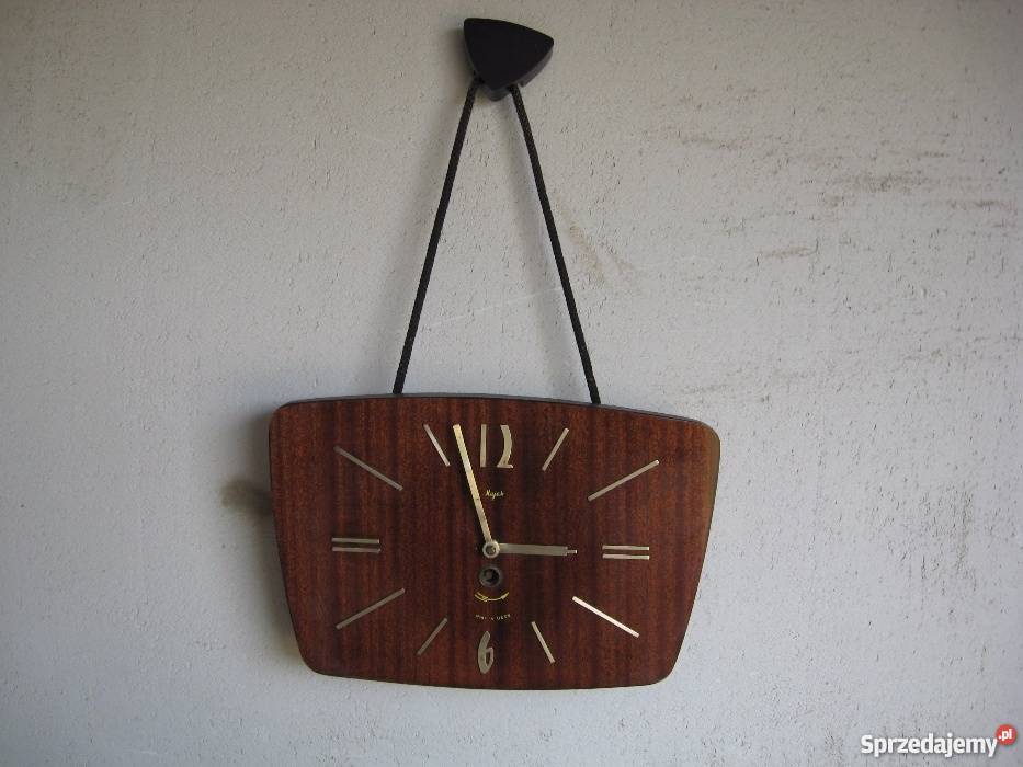 Nakręcany zegar Majak z lat 70 tych ZSRR Grodziczno