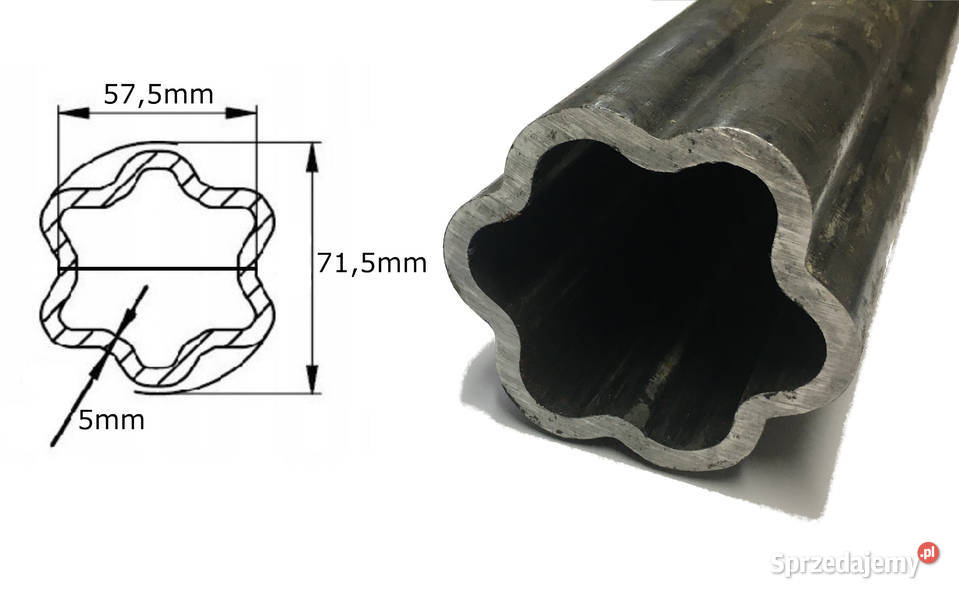 Rura WOM gwiazda 715575 x 5 mm 150 TS715150 Kamionna
