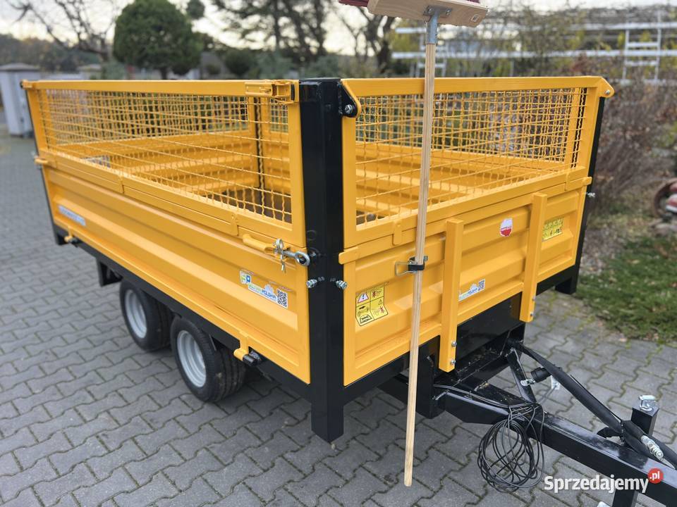 Przyczepa dwuosiowa 2500 TANDEM nieuszkodzony Przyczepy rolnicze Przyczepy rolnicze