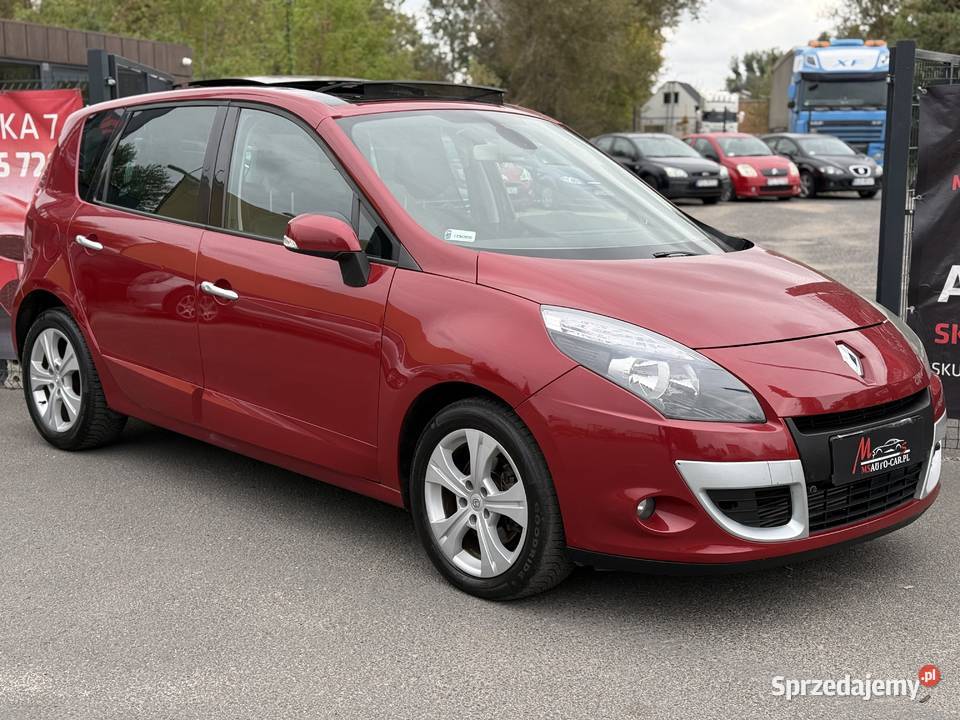 Renault Scenic Klima Elektryka Panorama dach VAT marża Motoryzacja Poznań