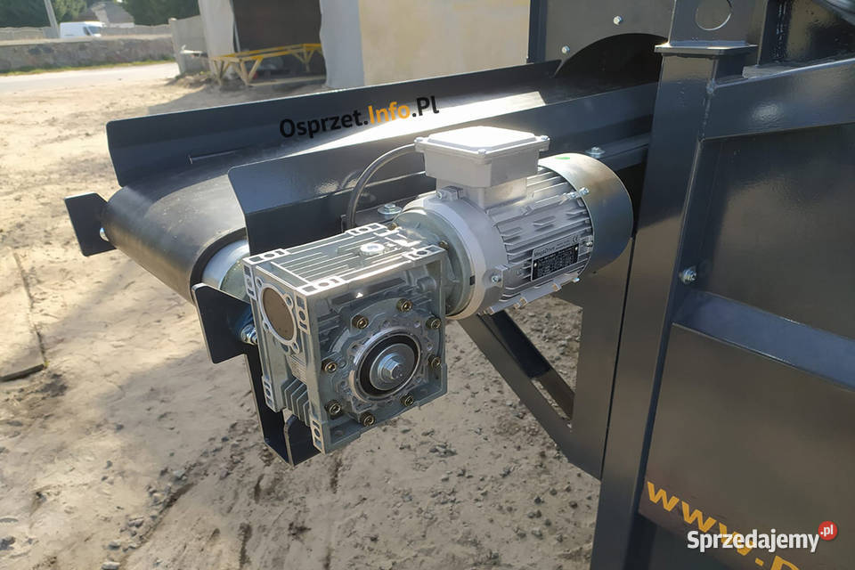 Przesiewacz wibracyjny 3 frakcje z przenośnikiem mazowieckie Grodzisk Mazowiecki