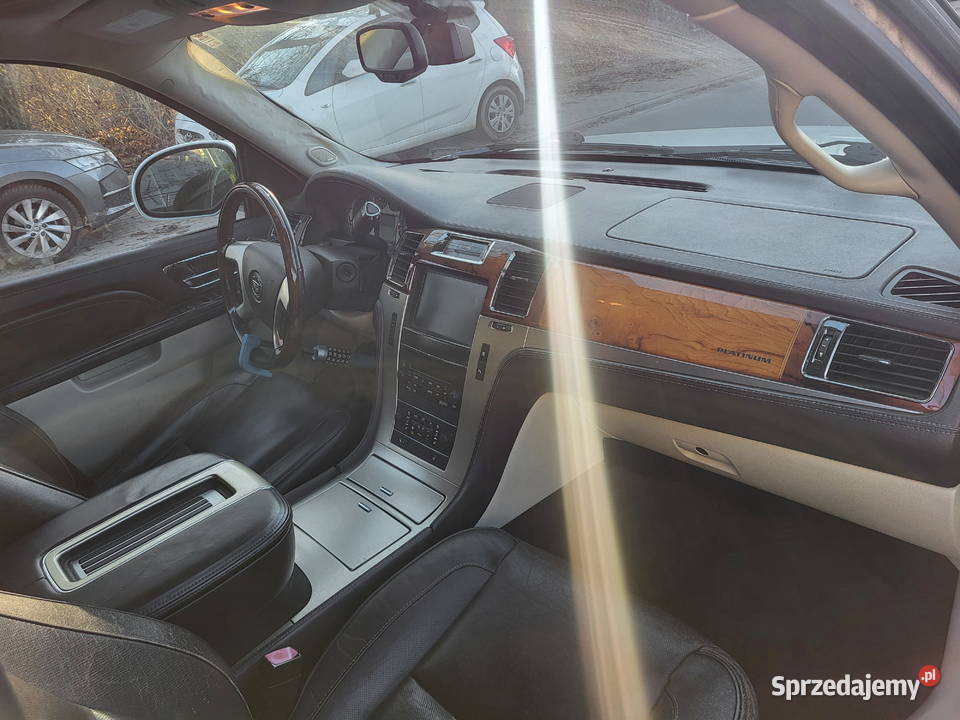 CADILLAC ESCALADE ESV PLATINUM 62 V8 BIAŁA PERŁA Poznań