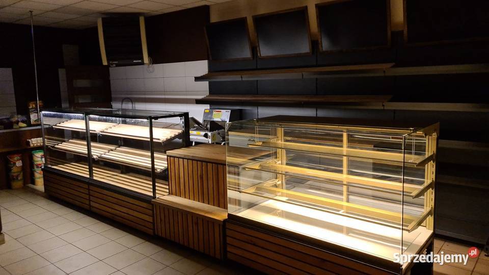 Witryna chłodnicza cukiernicza lada sprzedażowa