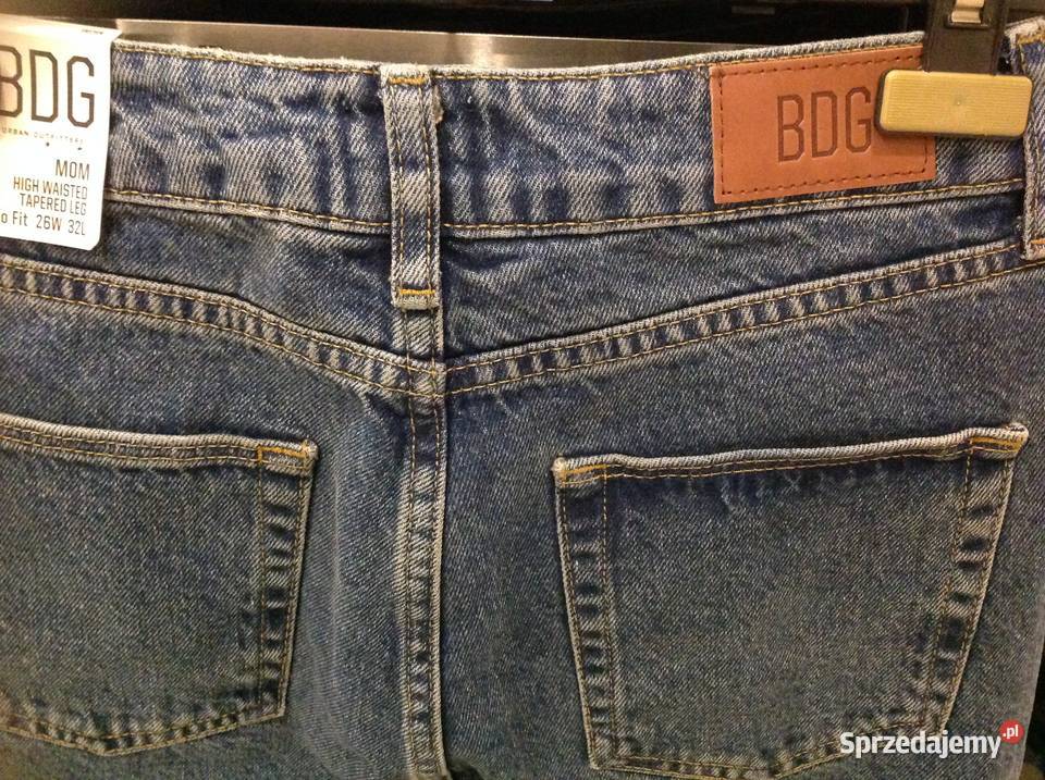 Spodnie Jeans Damskie BDG URBAN OUTFITTERS r XS niebieski Nowa Sól