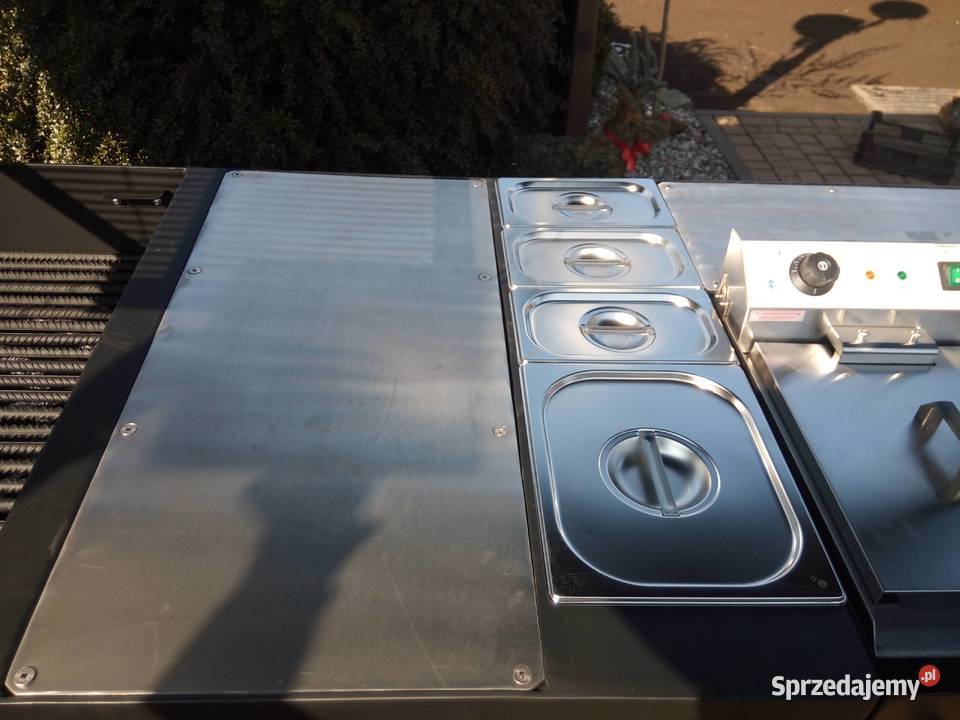 Gastronomiczny grill cateringowy gazowy węglowy Damasławek