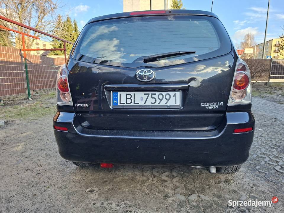 COROLLA VERSO 1800cm3 lubelskie Biłgoraj