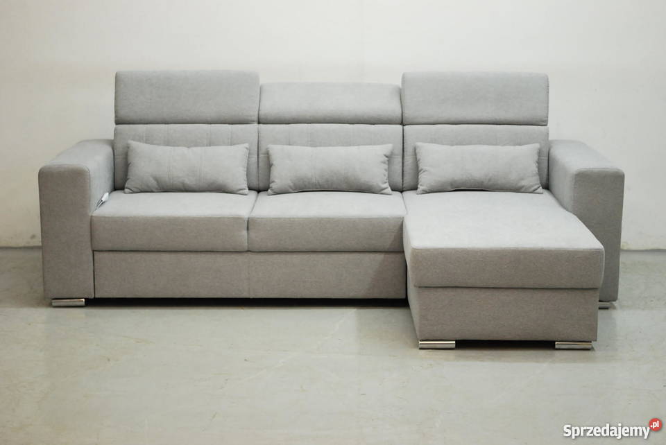 NAN DESIGN NOWOCZESNY NAROŻNIK z fspania pojemn 82cm Dom i Ogród