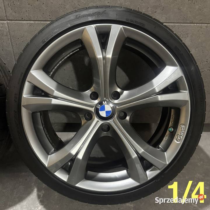 19 BMW e60 e61 felgi koła komplet 5x120 ET18 9J Samochodowe wielkopolskie Lubasz