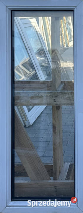 OKNA KacprzaK Witryna 46X113 FIX Używany PCV Siedlce