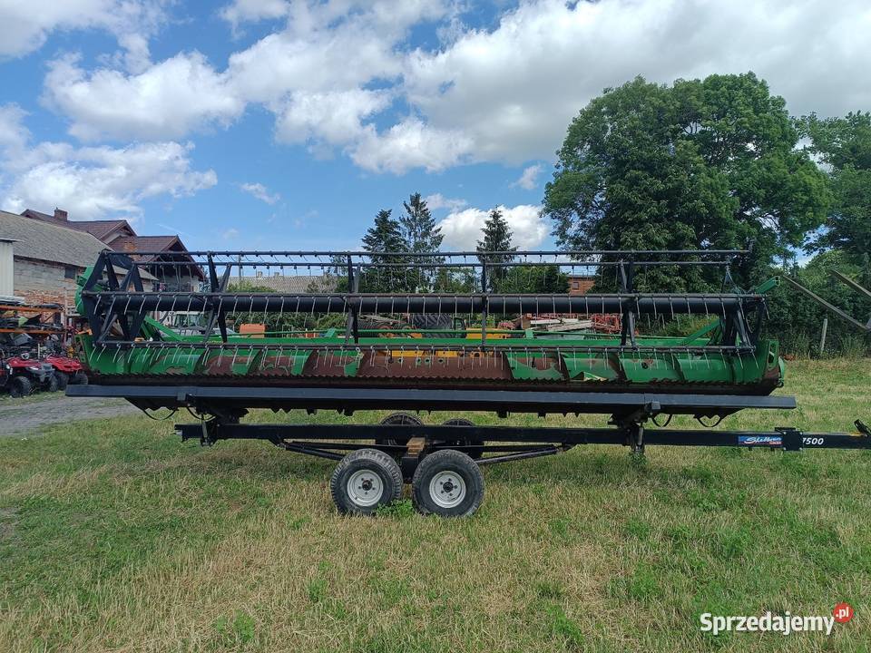 Heder John Deere 622R z wózkiem pomorskie Gręblin