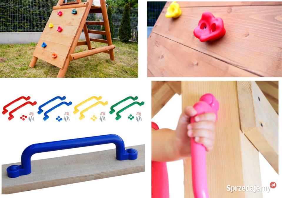 Plac Zabaw do Ogrodu SPIDER SZEROKA Ścianka Łódź