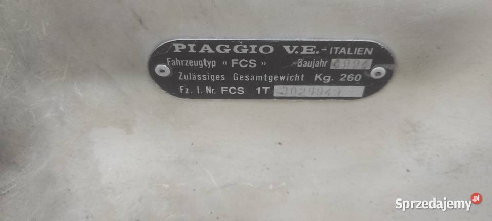Piaggio Free 50 wypełnienie kolan plastik osłona Elementy nadwozia mazowieckie
