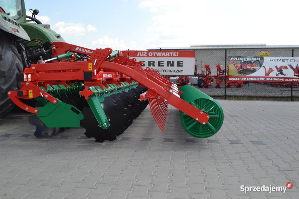 Brona talerzowa AgroMasz 4 m Hydraulicznie Olesno