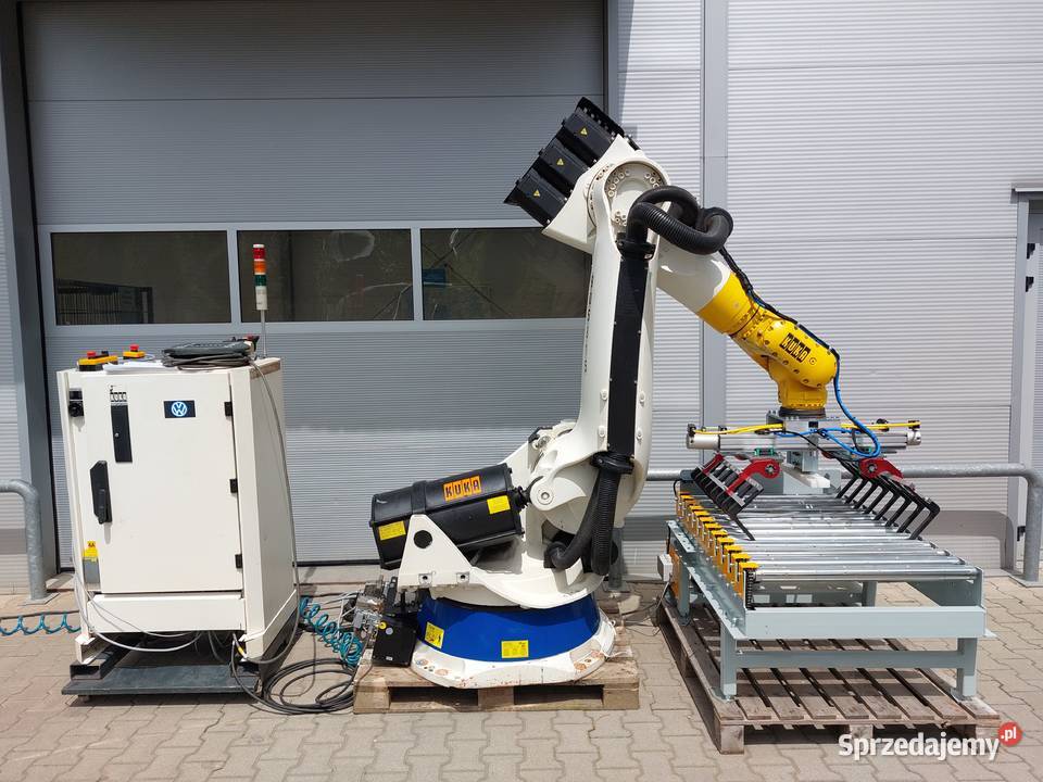 Zrobotyzowana paletyzacja worków kartonów Produkcja lubuskie