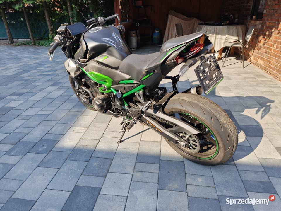 Kawasaki z900 szkodzie całkowitej 5400km Starokrzepice