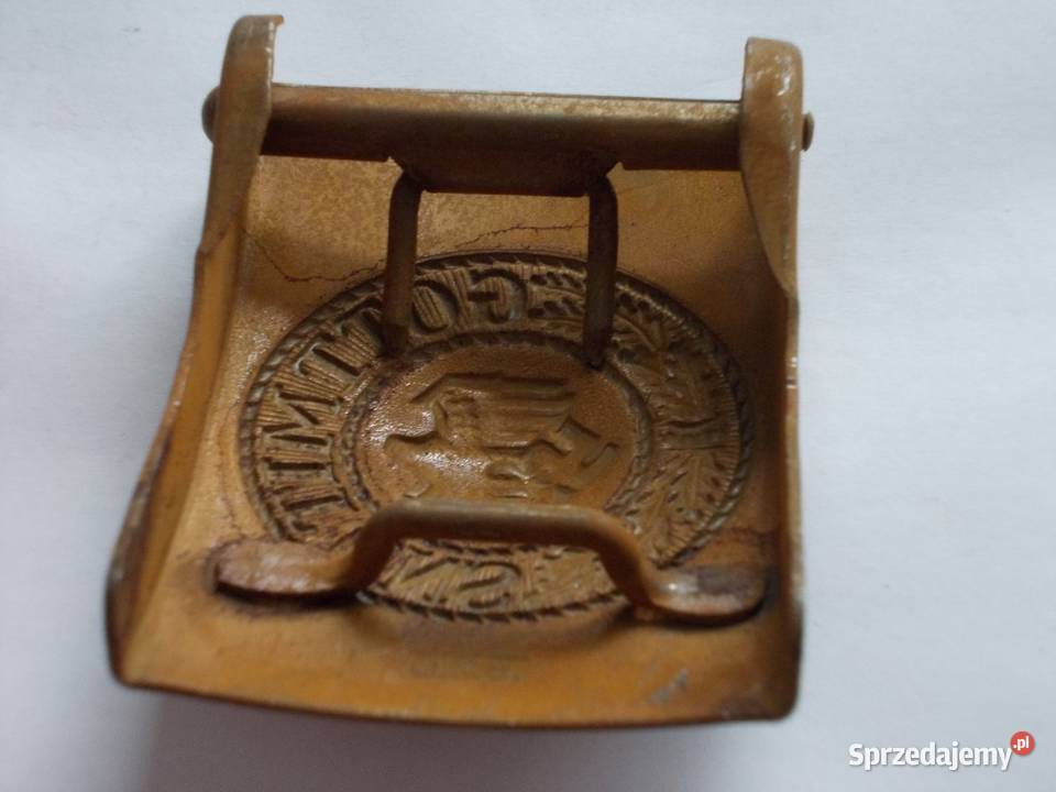 Klamra niemiecka Wermachtu stalowa mazowieckie Warszawa sprzedam