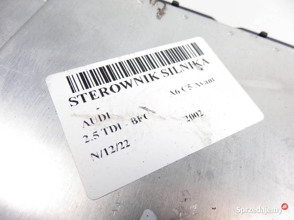 STEROWNIK AUDI A6 C5 25 TDI BFC 8E0907401P osobowe małopolskie