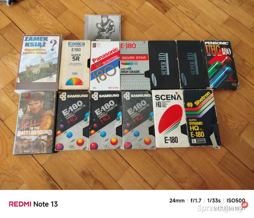 Kasety vhs Legnica