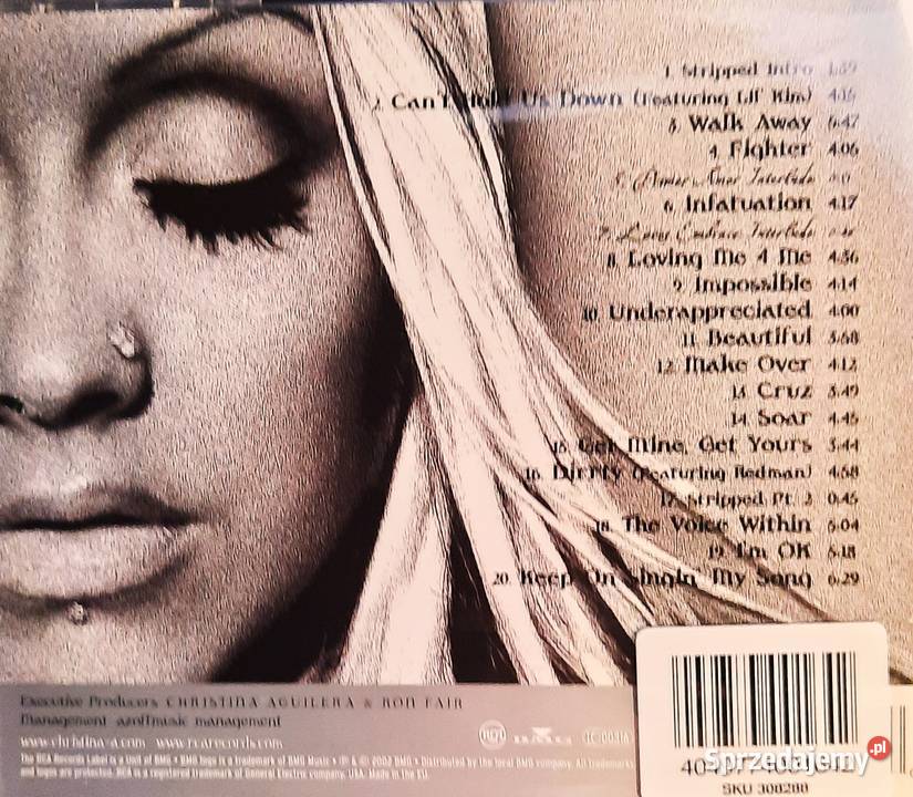 CD Nowa Wspaniały Album CD CHRISTINA AQUILERA Elbląg