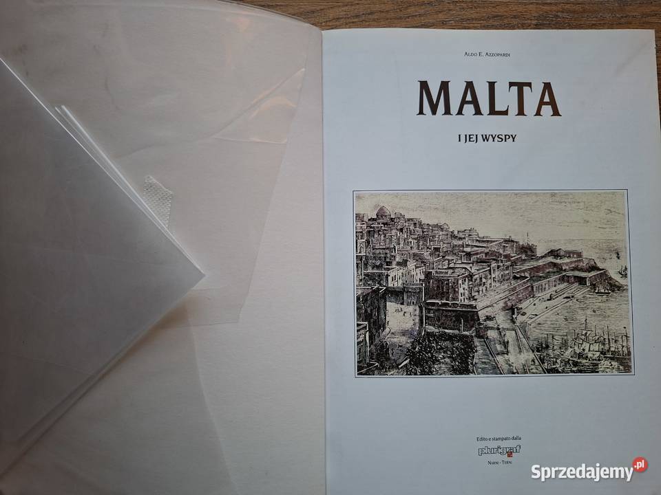 Malta i jej wyspy Aldo E Azzopardi miękka Kraków