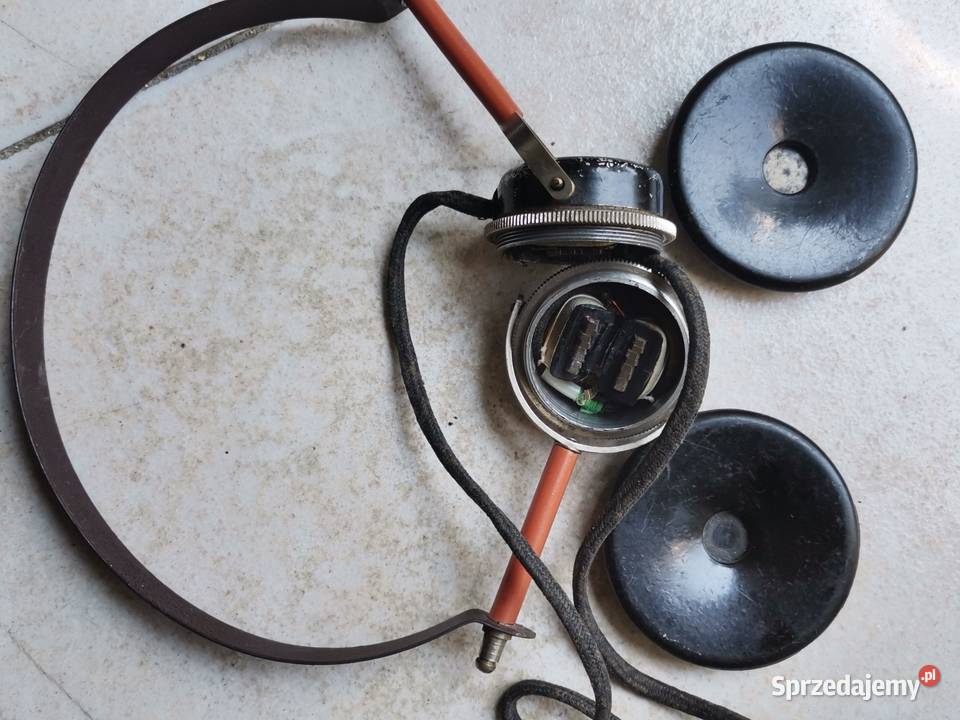 Stare słuchawki do detefon radio kryształkowe z Słuchawki i głośniki małopolskie Kraków sprzedam