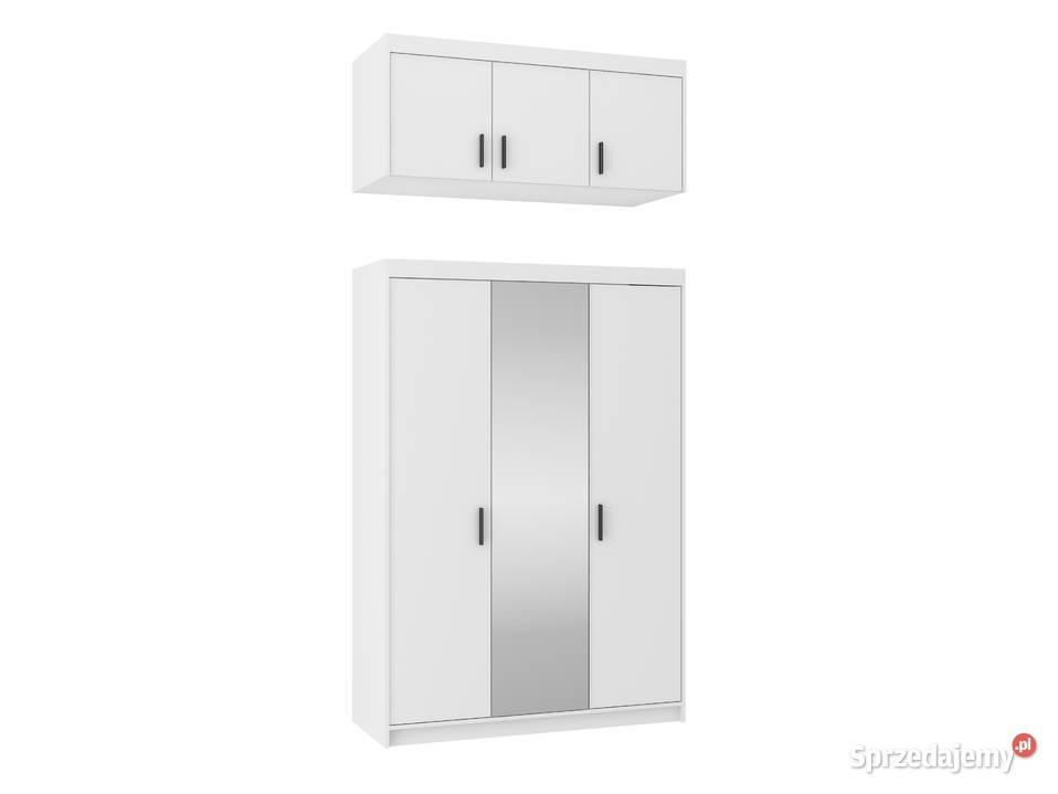 Trzydrzwiowa szafa 133 z lustrem szybka wysyłka łódzkie Łódź