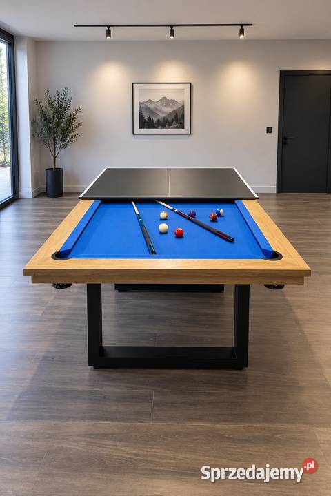 Stół bilardowo loftowy BERGAMO z blatem 214cm Kielce