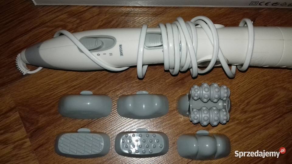 Masażer ręczny wibracyjny IR Silvercrest nasadki Kołobrzeg