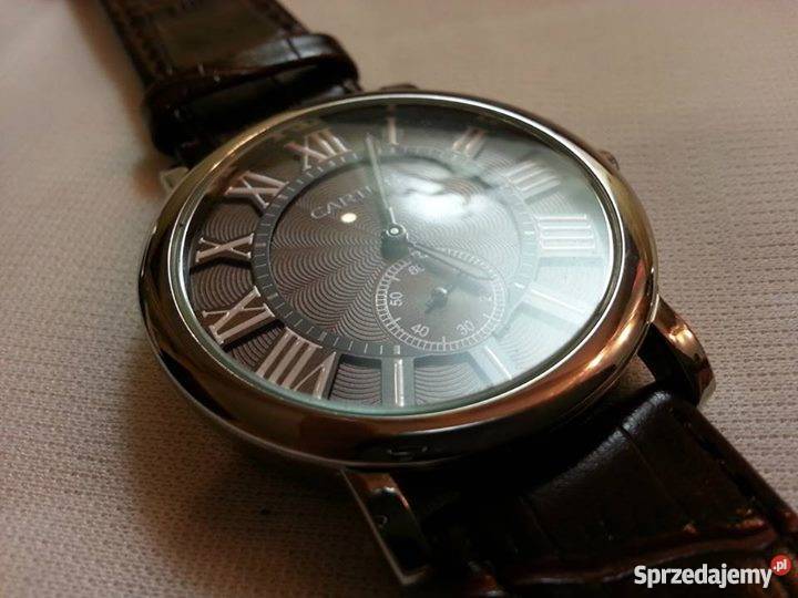 Zegarek Replika CARTIER Męski Elegancki Zegarki Świdnica