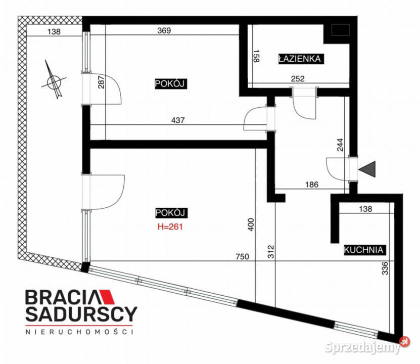 Mieszkanie Kraków Borkowska 4607m2 2 pok małopolskie
