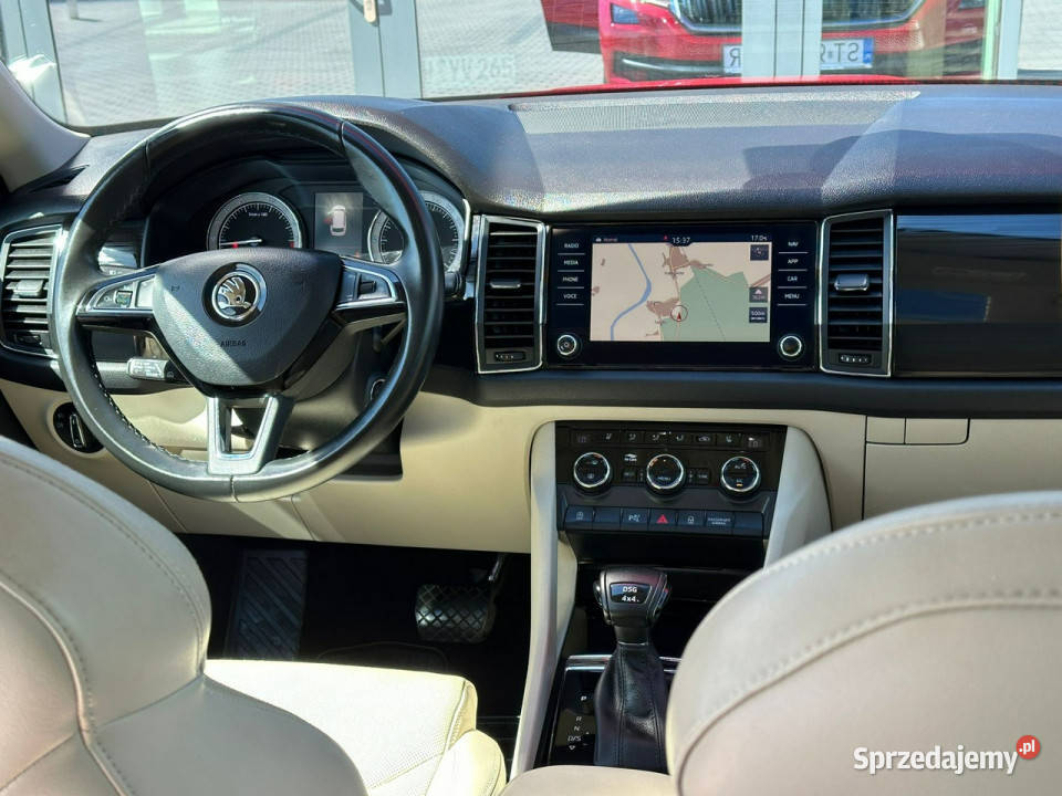 koda Kodiaq Salon Full LED Elklapa Skóra czujnik martwego pola opolskie Kąty Opolskie