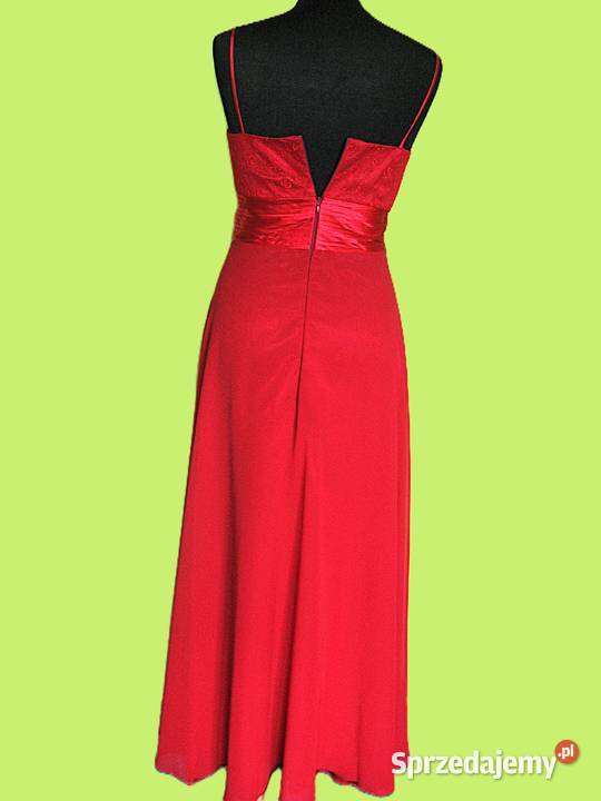 Sukienka szyfon i błysk 38 M biust 84 Koktajlowa Siedlce sprzedam