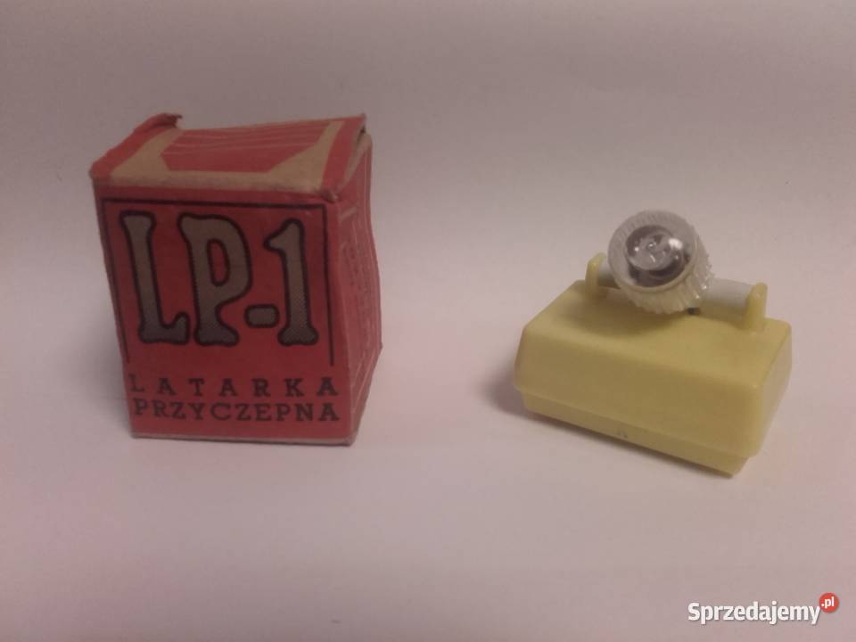 latarka przyczepna LP1 PRL śląskie Będzin sprzedam